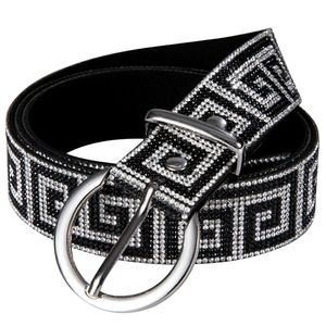 Black and Silver Belt